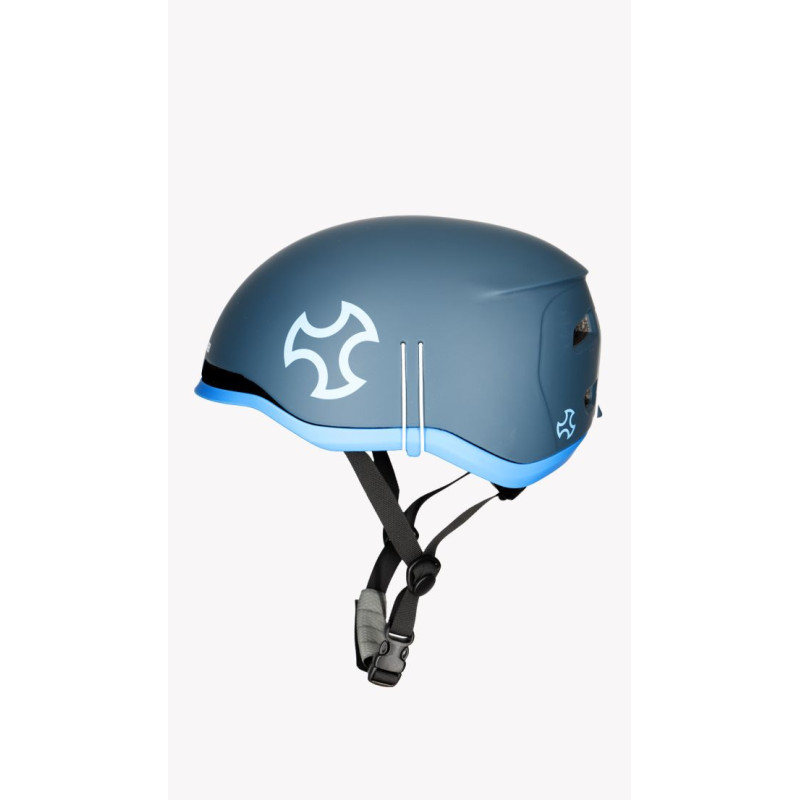 Kask Aero z potrójnym certyfikatem + gogle Aero orange